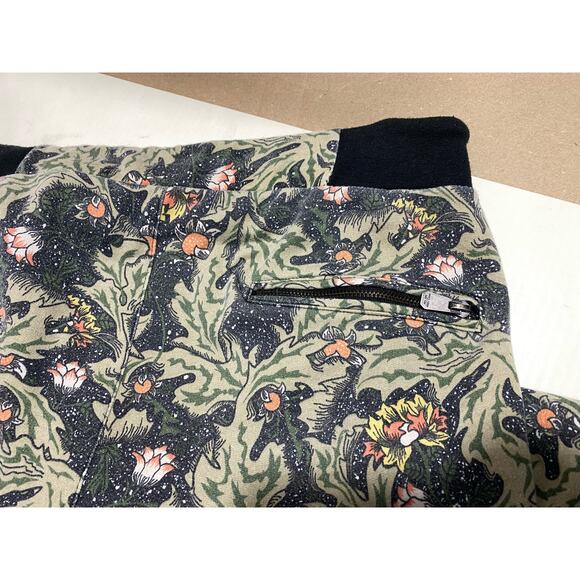 Jordan Craig Legacy Joggers Sweat Pants XXL Mens Black Orange Floral - Picture 7 of 13